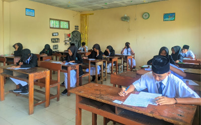 Ujian Madrasah Tahun Pelajaran 2024/2025 MTs Al-Ma'arif Rengel